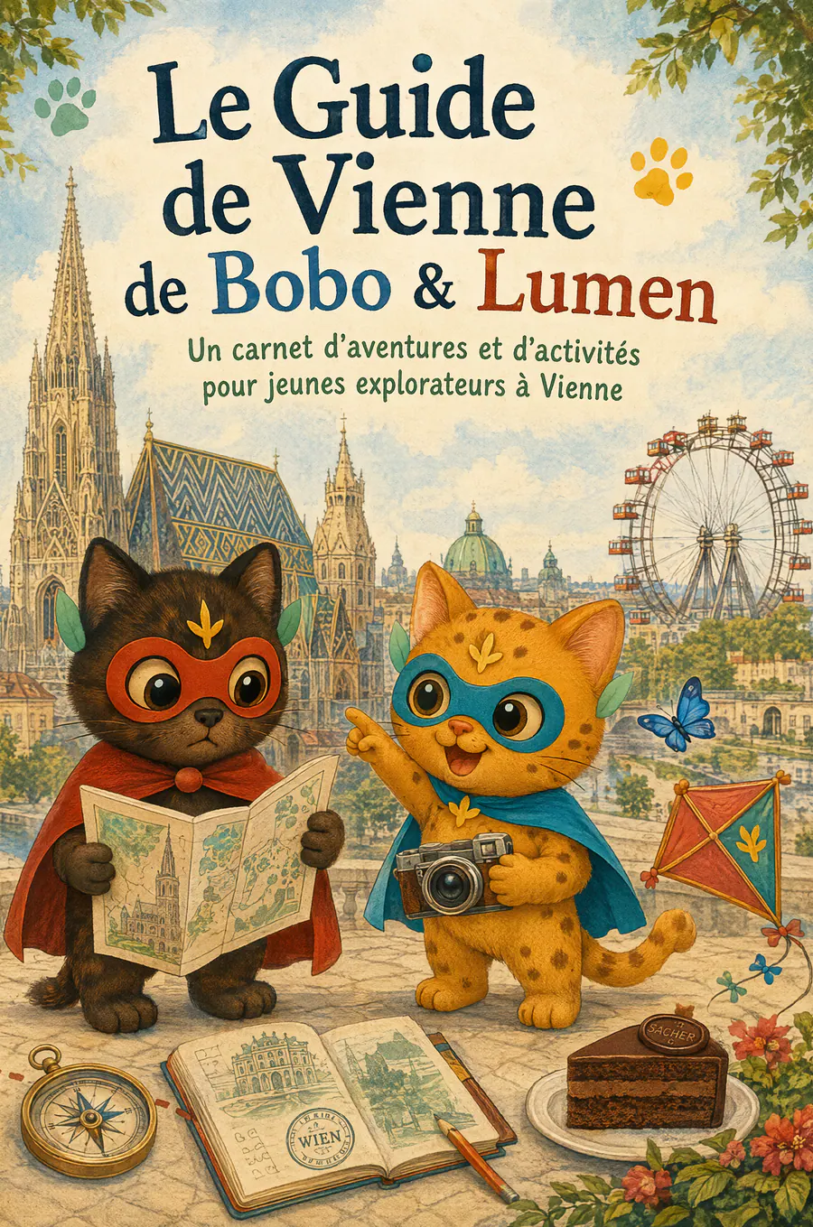Le Guide de Vienne de Bobo & Lumen cover